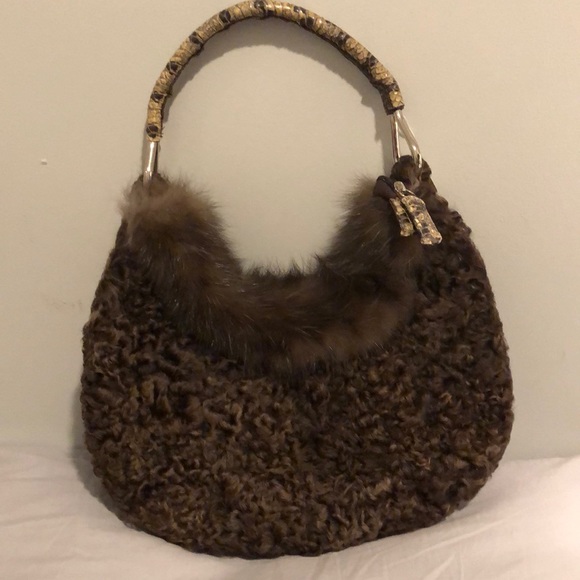 Purse/Handbag Real fur - Picture 5 of 8